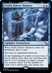 Proft's Eidetic Memory - Murders at Karlov Manor - Magic: The Gathering card