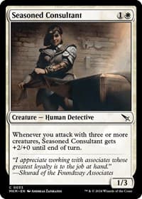 Seasoned Consultant - Murders at Karlov Manor - Magic: The Gathering card
