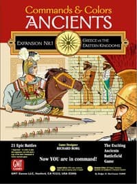 Commands and Colors: Ancients Expansion 1: Greece vs. Eastern Kingdoms - GMT Games - Boardgames card