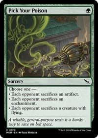 Pick Your Poison - Murders at Karlov Manor - Magic: The Gathering card
