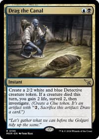 Drag the Canal - Murders at Karlov Manor - Magic: The Gathering card