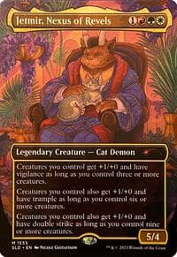 Jetmir, Nexus of Revels (Display Commander) - Thick Stock - Secret Lair Drop Series - Magic: The Gathering card
