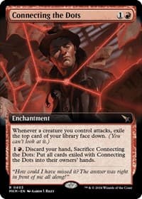 Connecting the Dots (Extended Art) - Murders at Karlov Manor - Magic: The Gathering card