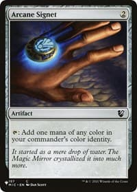 Arcane Signet (MIC) - The List Reprints - Magic: The Gathering card