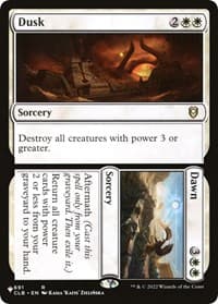 Dusk // Dawn - The List Reprints - Magic: The Gathering card