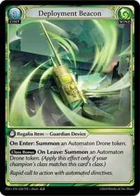 Deployment Beacon - Promotional Cards - Grand Archive TCG card