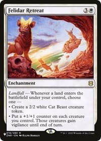 Felidar Retreat - The List Reprints - Magic: The Gathering card