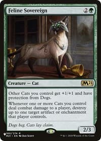 Feline Sovereign - The List Reprints - Magic: The Gathering card