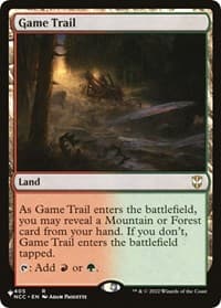 Game Trail - The List Reprints - Magic: The Gathering card