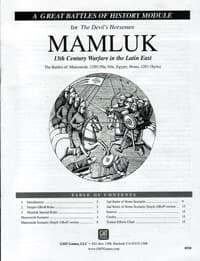 Devil's Horsemen: Mamluk Expansion - GMT Games - Boardgames card