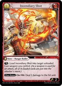 Incendiary Shot - Promotional Cards - Grand Archive TCG card