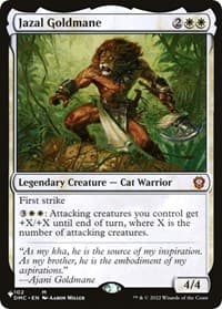 Jazal Goldmane - The List Reprints - Magic: The Gathering card