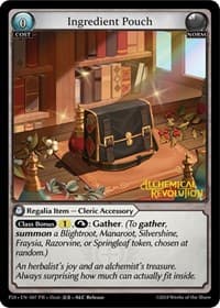 Ingredient Pouch - Promotional Cards - Grand Archive TCG card