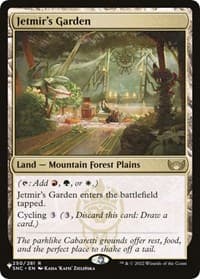 Jetmir's Garden - The List Reprints - Magic: The Gathering card