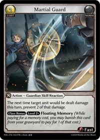 Martial Guard - Promotional Cards - Grand Archive TCG card