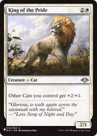 King of the Pride - The List Reprints - Magic: The Gathering card