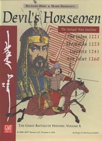Devil's Horsemen: The Mongol War Machine in the 13th Century Board Game - GMT Games - Boardgames card