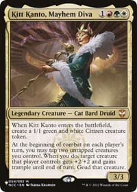 Kitt Kanto, Mayhem Diva - The List Reprints - Magic: The Gathering card
