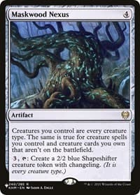 Maskwood Nexus - The List Reprints - Magic: The Gathering card