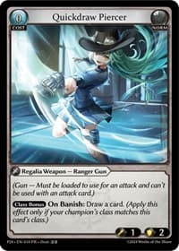 Quickdraw Piercer - Promotional Cards - Grand Archive TCG card