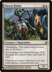 Mirror Entity (LRW) - The List Reprints - Magic: The Gathering card