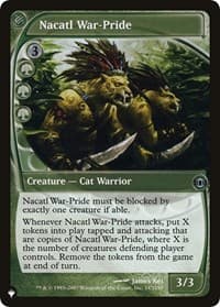 Nacatl War-Pride - The List Reprints - Magic: The Gathering card
