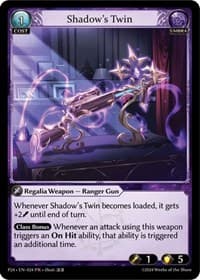 Shadow's Twin - Promotional Cards - Grand Archive TCG card