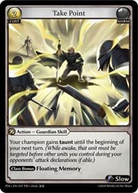 Take Point - Promotional Cards - Grand Archive TCG card