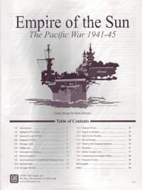 Empire of the Sun Deluxe Map - GMT Games - Boardgames card