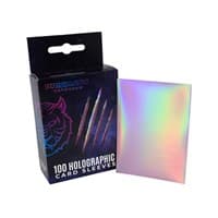 Holographic Sleeves - Pink / Oracle  (100-Pack) - Prismatic Defender Card Sleeves - Card Sleeves card