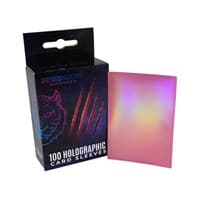 Holographic Sleeves - Dark Pink / Oracle (100-Pack) - Prismatic Defender Card Sleeves - Card Sleeves card