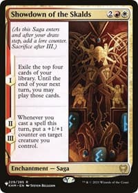 Showdown of the Skalds - The List Reprints - Magic: The Gathering card
