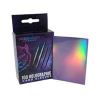 Holographic Sleeves - Purple / Oracle (100-Pack) - Prismatic Defender Card Sleeves - Card Sleeves card