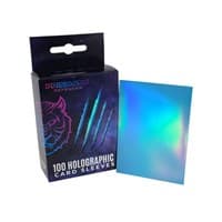 Holographic Sleeves - Light Blue / Oracle (100-Pack) - Prismatic Defender Card Sleeves - Card Sleeves card