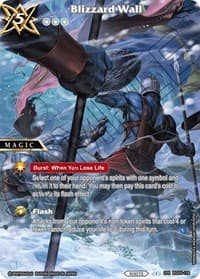 Blizzard Wall (SPR) - Savior of Chaos - Battle Spirits Saga card