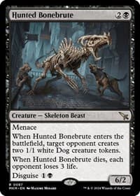 Hunted Bonebrute - Murders at Karlov Manor - Magic: The Gathering card