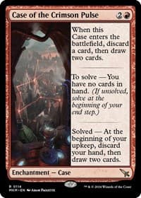 Case of the Crimson Pulse - Murders at Karlov Manor - Magic: The Gathering card