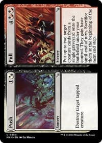 Push // Pull - Murders at Karlov Manor - Magic: The Gathering card