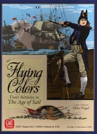 Flying Colors: Fleet Actions in the Age of Sail Board Game - GMT Games - Boardgames card