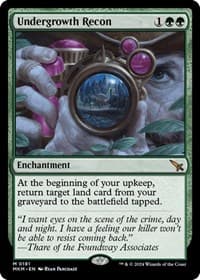 Undergrowth Recon - Murders at Karlov Manor - Magic: The Gathering card