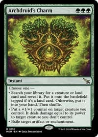 Archdruid's Charm - Murders at Karlov Manor - Magic: The Gathering card