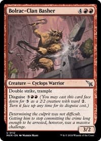 Bolrac-Clan Basher - Murders at Karlov Manor - Magic: The Gathering card