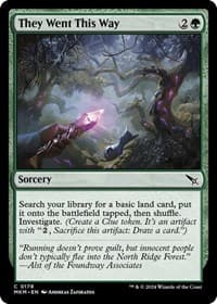 They Went This Way - Murders at Karlov Manor - Magic: The Gathering card