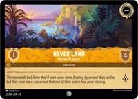 Never Land - Mermaid Lagoon - Into the Inklands - Disney Lorcana card