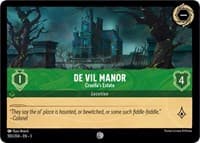 De Vil Manor - Cruella's Estate - Into the Inklands - Disney Lorcana card
