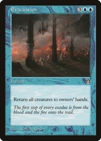 Evacuation - Stronghold - Magic: The Gathering card