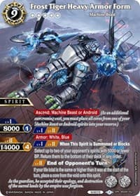 Frost Tiger Heavy Armor Form (SPR) - Savior of Chaos - Battle Spirits Saga card