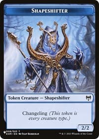Shapeshifter // Rat Double-Sided Token - The List Reprints - Magic: The Gathering card