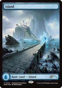 Island (Piotr Dura) - Standard Showdown Promos - Magic: The Gathering card