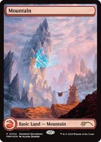 Mountain (Alayna Danner) (2024) - Standard Showdown Promos - Magic: The Gathering card
